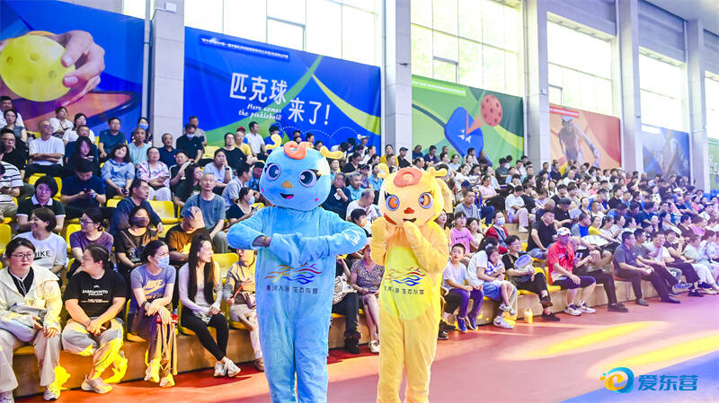 球盟会入口：相聚东营港 一起匹克球 ——“李宁杯”2024第一届中国匹克球巡回赛黄河口（东营）公开赛侧记(图3)
