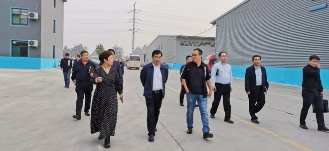 球盟会：石家庄市栾城区区委书记张旭一行莅临英利奥调研考察