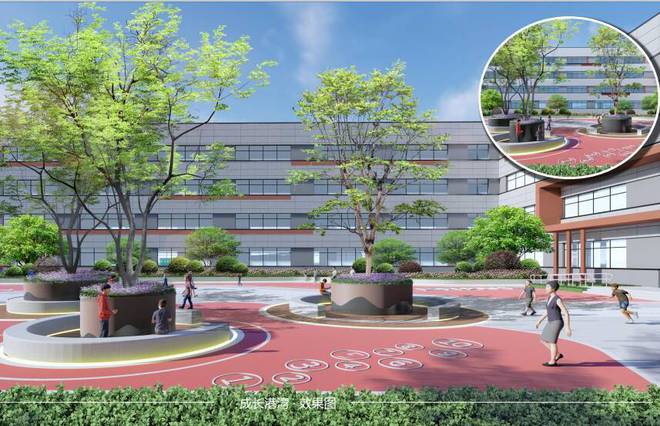 青岛西海岸新区海王路小学西校区主体封顶(图3)