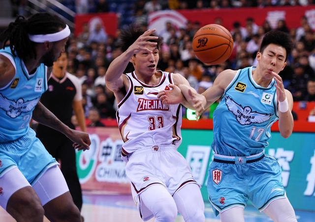 体育）篮球——CBA常规赛：浙江稠州金租胜青岛国信制药(图5)