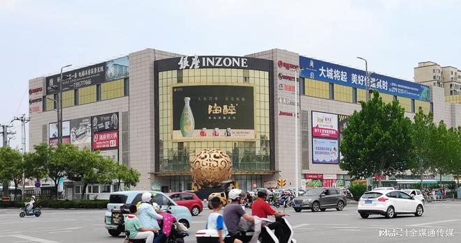德州银座商城广场户外LED大屏广告德州LED大屏广告价格