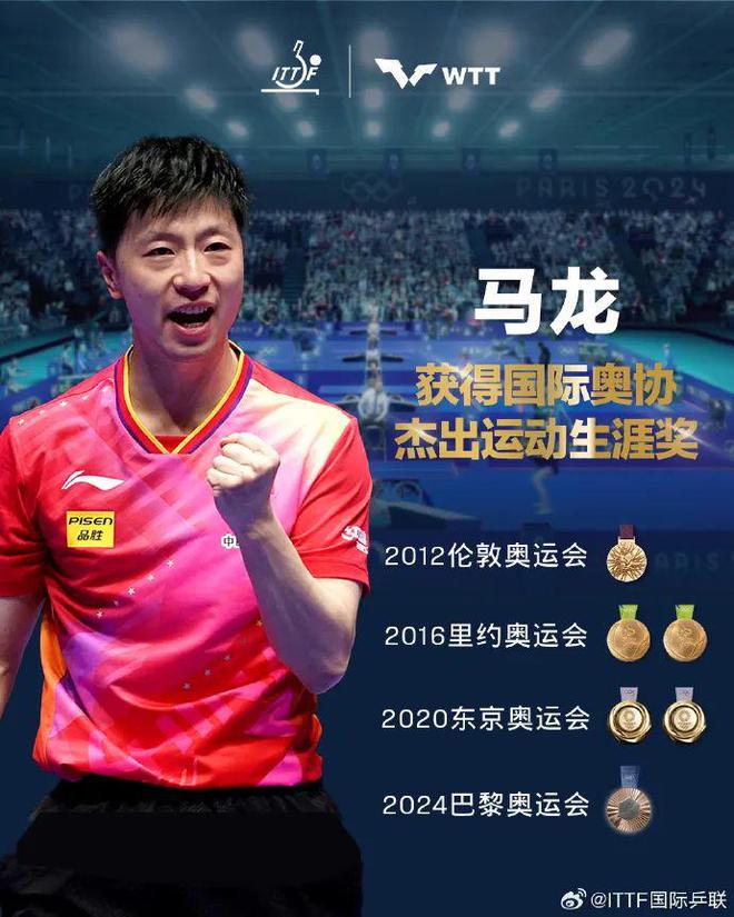 球盟会入口：祝贺！马龙再获殊荣！(图2)