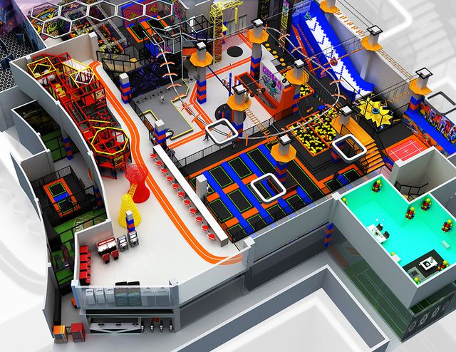 开个蹦床公园需要多少钱？