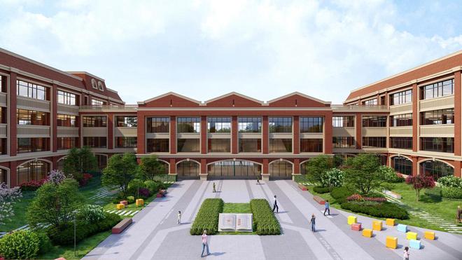 球盟会入口：青科控股集团承建嘉陵江东路小学全面冲出“正负零”(图6)