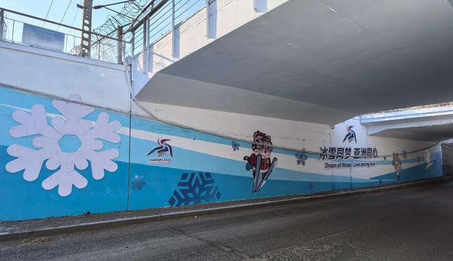 球盟会入口：相约哈尔滨 逐梦亚冬会｜齐心协力扮靓家园(图2)