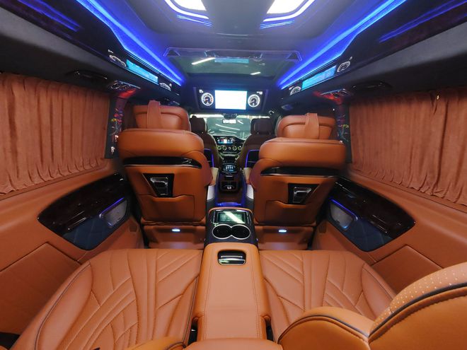 2024款奔驰威霆7座商务车配置详情天津港口优惠10万(图6)