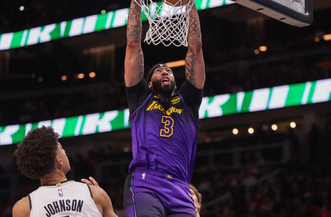 湖人加时132-134惜败老鹰 球员评价：4人优秀2人良好3人