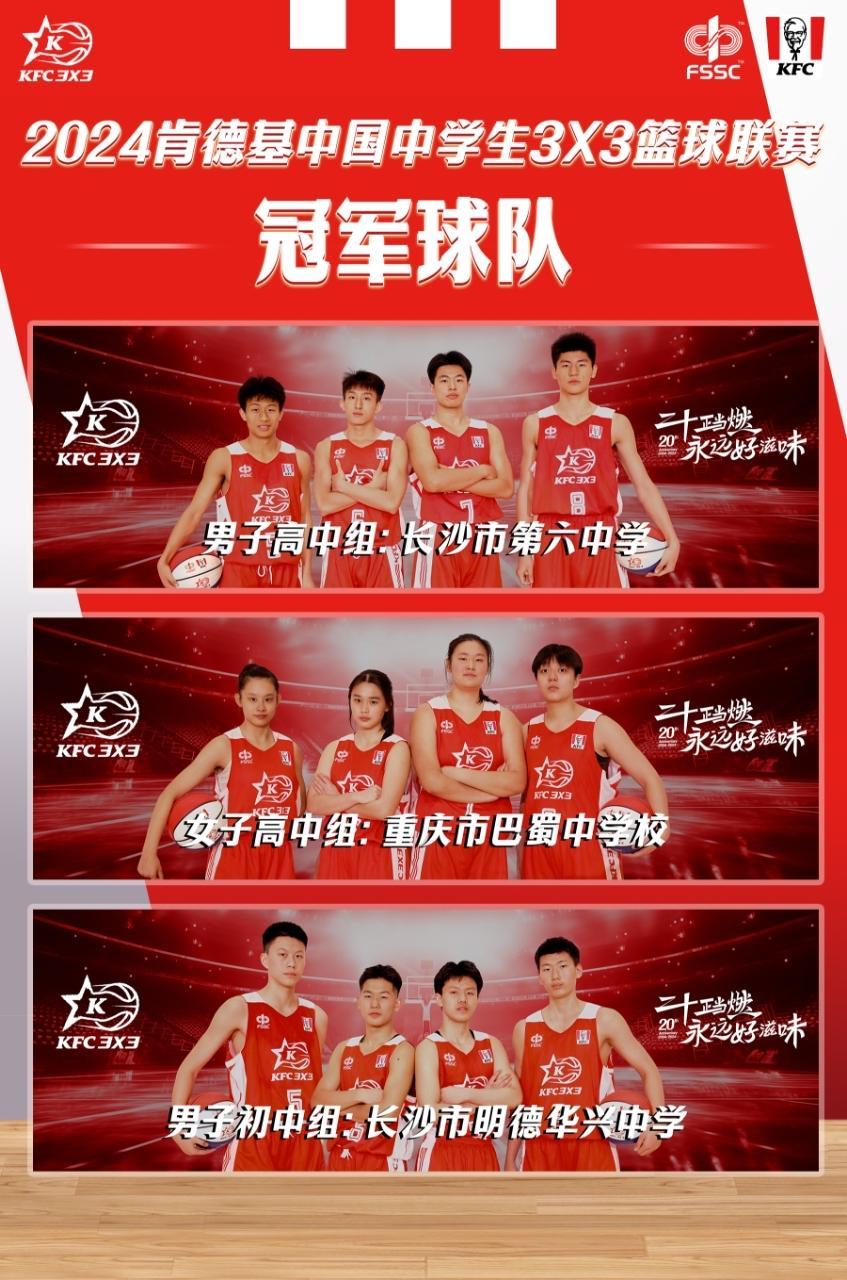 2024中国中学生三对三篮球联赛落幕深圳小将荣获扣篮王