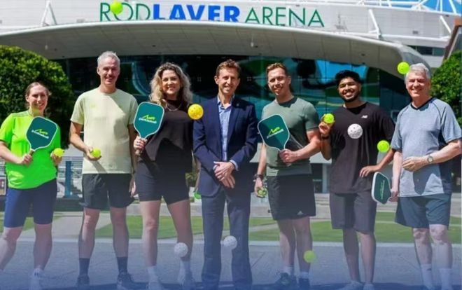 匹克球成为澳网正式比赛项目 英利奥与您一起Pickleball