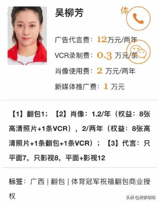 吴柳芳直播落泪代言费用曝光每年6万前体操女神刘璇发声被骂(图7)