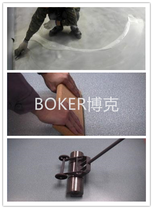 球盟会入口：羽毛球运动地胶安装施工指导！博克运动地胶(图3)