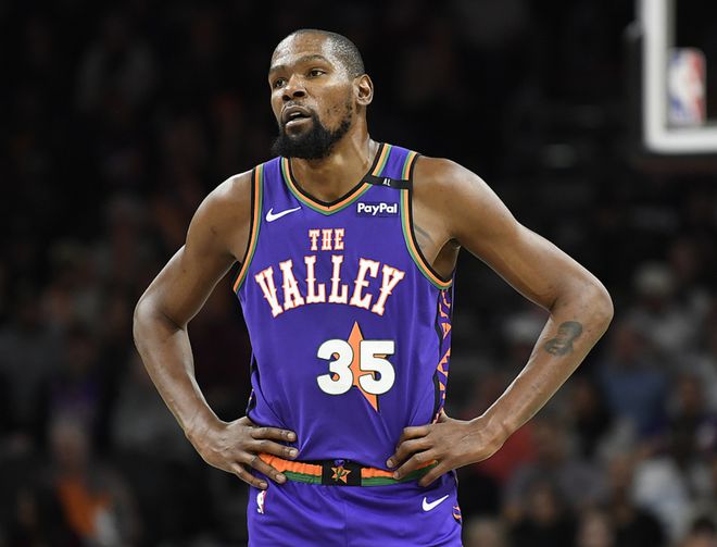 爆冷！杜兰特43+6+5比尔20中11马刺收大礼西部第九易主(图4)