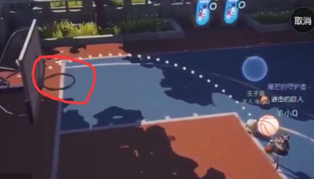 龙族幻想篮球队任务攻略：篮筐位置图一览