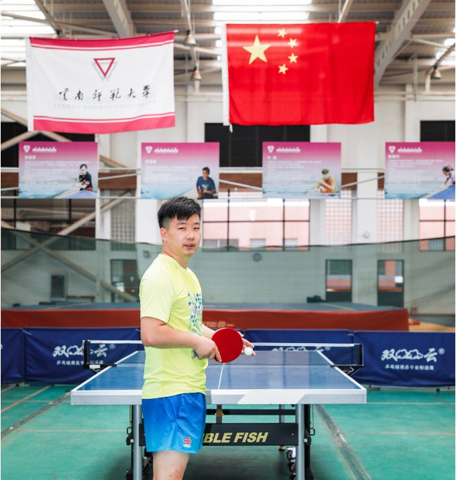 球盟会入口：赵凯：希望更多的乒乓人才留在云南 校园乒乓(图2)