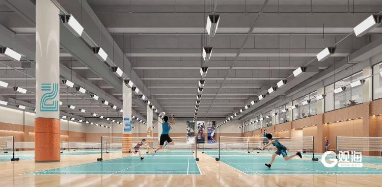 集健身、休闲、娱乐、文化于一体浮山全民健身中心预计5月底前开放