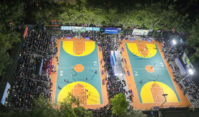 清新公园篮球场焕新升级只为热爱篮球的你！(图2)