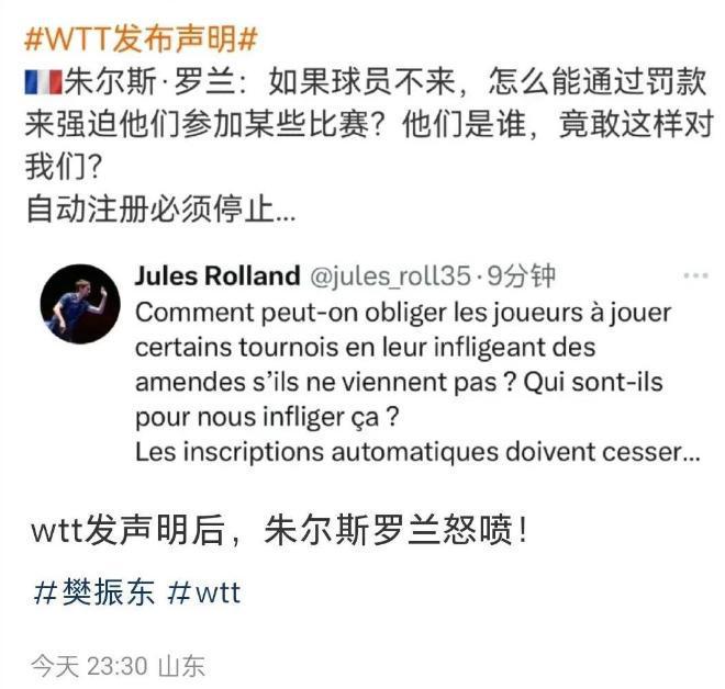 央视发声！站台樊振东WTT四大金主曝光全来自中国(图14)