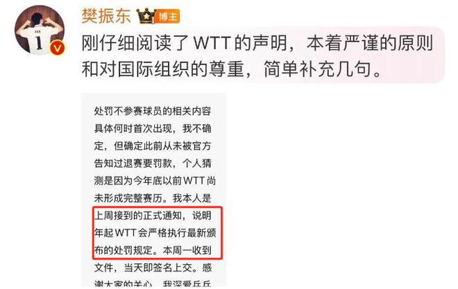 央视发声！站台樊振东WTT四大金主曝光全来自中国(图13)