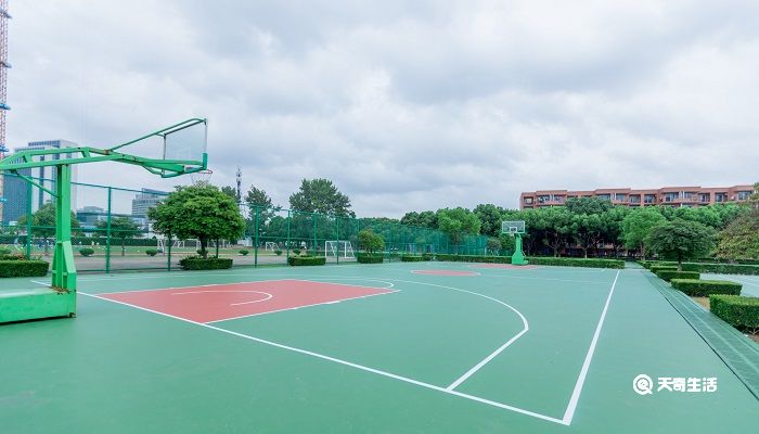 篮球场标准尺寸(图2)