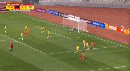 4-2 1-2！中国足球疯狂一夜！申花完胜神户U20国青憾负澳大利亚(图4)