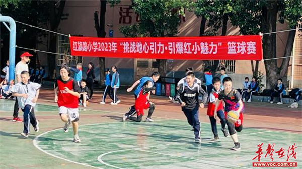 荷塘区红旗路小学：篮球运动伴成长 青春活力绽光芒(图3)