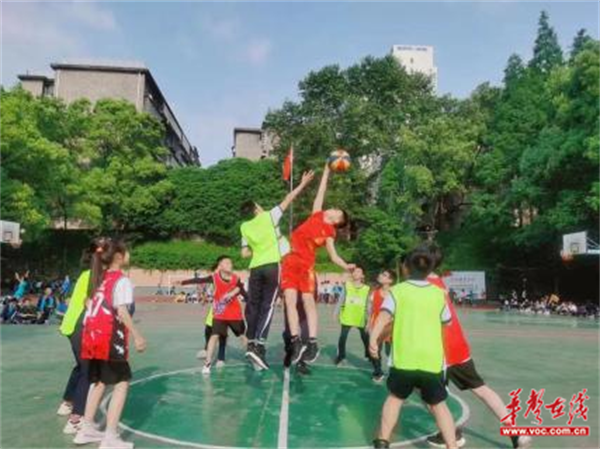 荷塘区红旗路小学：篮球运动伴成长 青春活力绽光芒(图4)