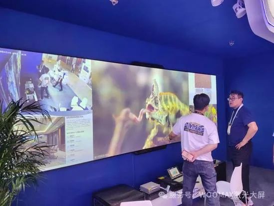 【InfoComm 2025】DAV专访康帕斯科技：解码WOOMAX激光大屏的超车密码(图5)