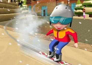 像素滑雪比赛最新版