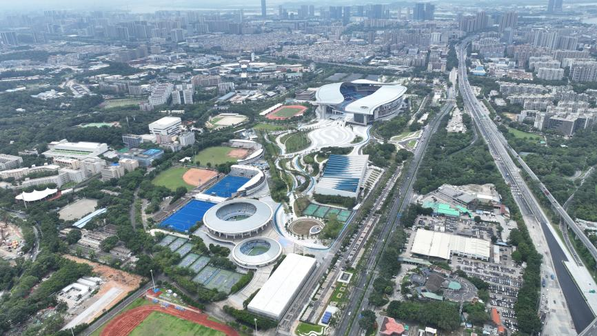 球盟会入口：十五运场馆奥体中心蕴含华工智慧！何镜堂：办赛事就是办城市(图4)