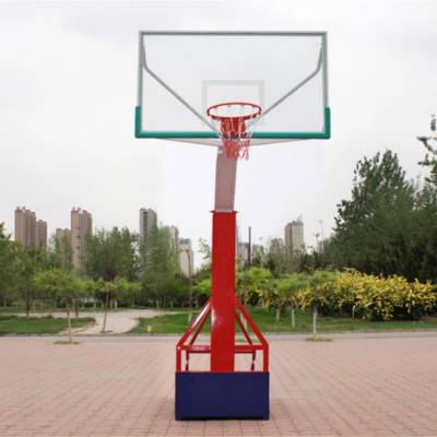 户外移动篮球架 平箱式 固定式款式多样 篮板 运城移动篮球架价格 太原成人防液压 沈阳抗压的 北京室外生产厂家