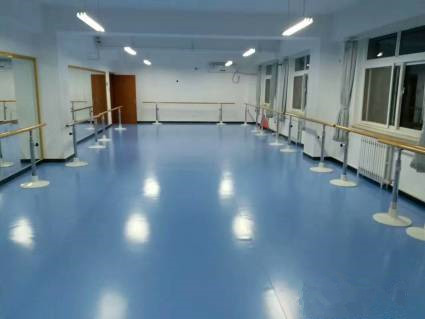 球盟会：运动地胶 木纹地胶 舞蹈室木纹铺装方法(图3)